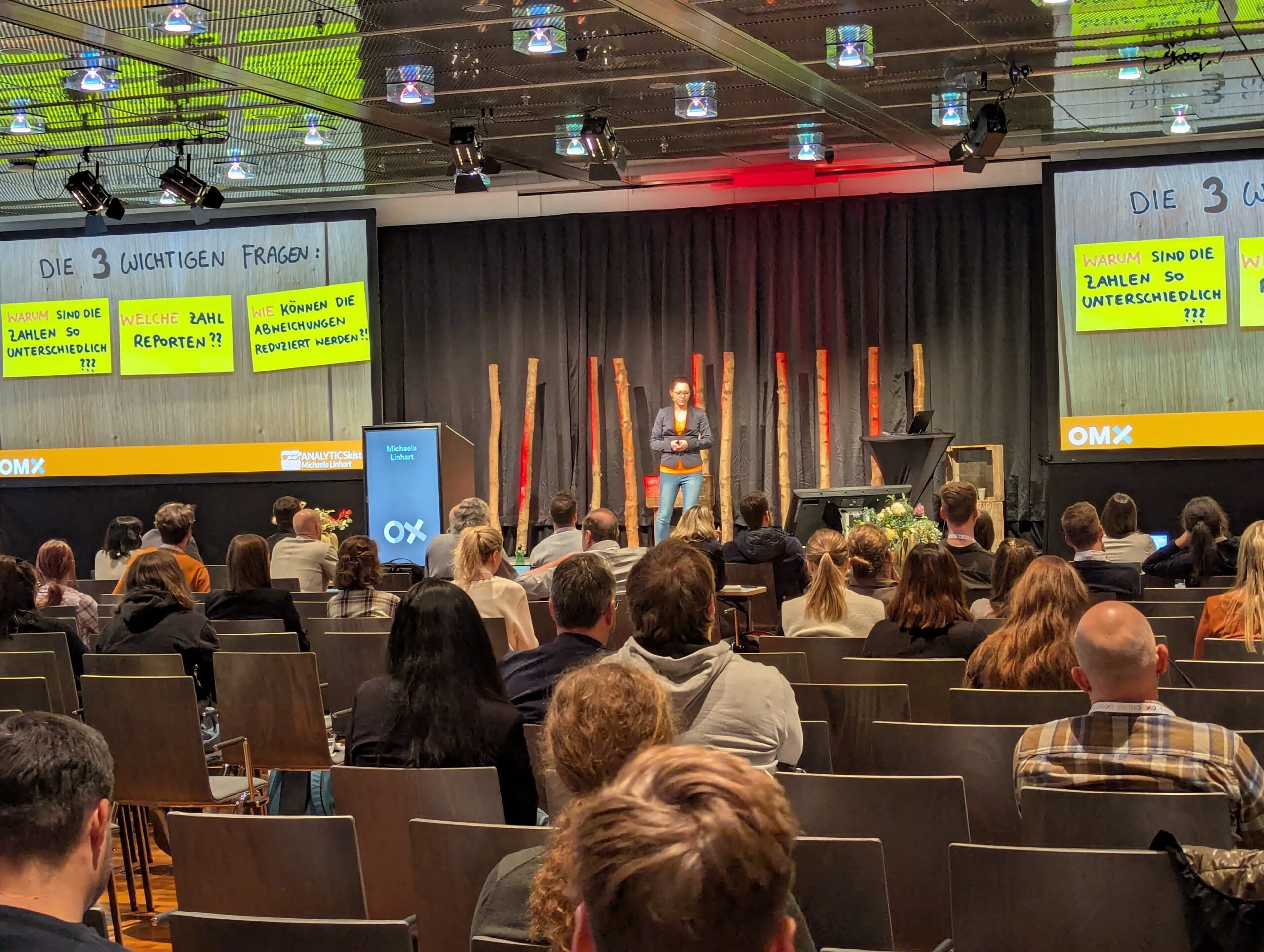 Michaela auf der OMX 2025