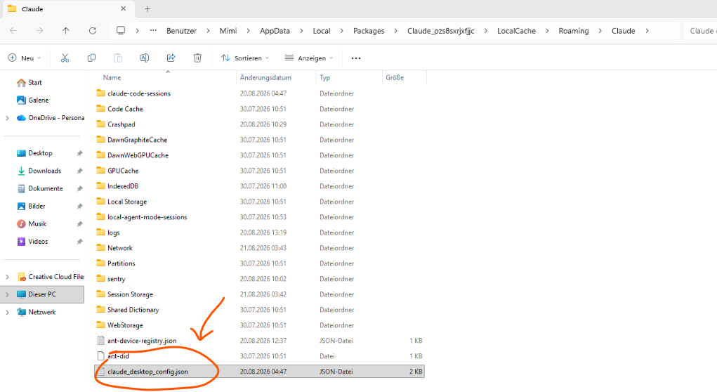claude_desktop_config.json Datei